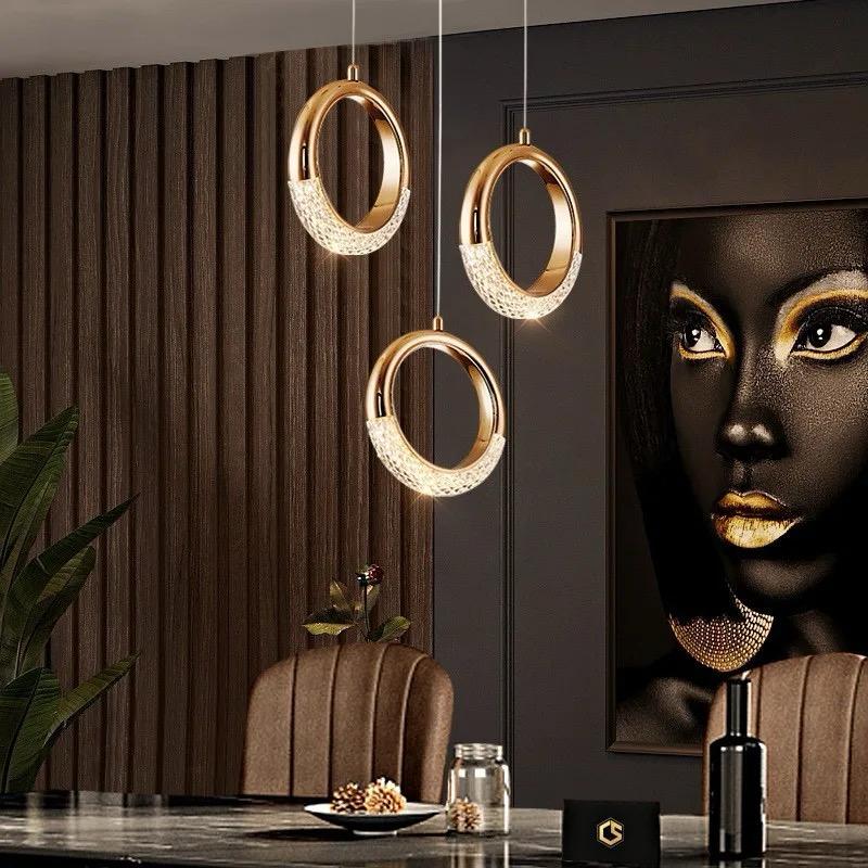 blissbells Crystal Hanging Pendant (Hanging Crystal Ring)