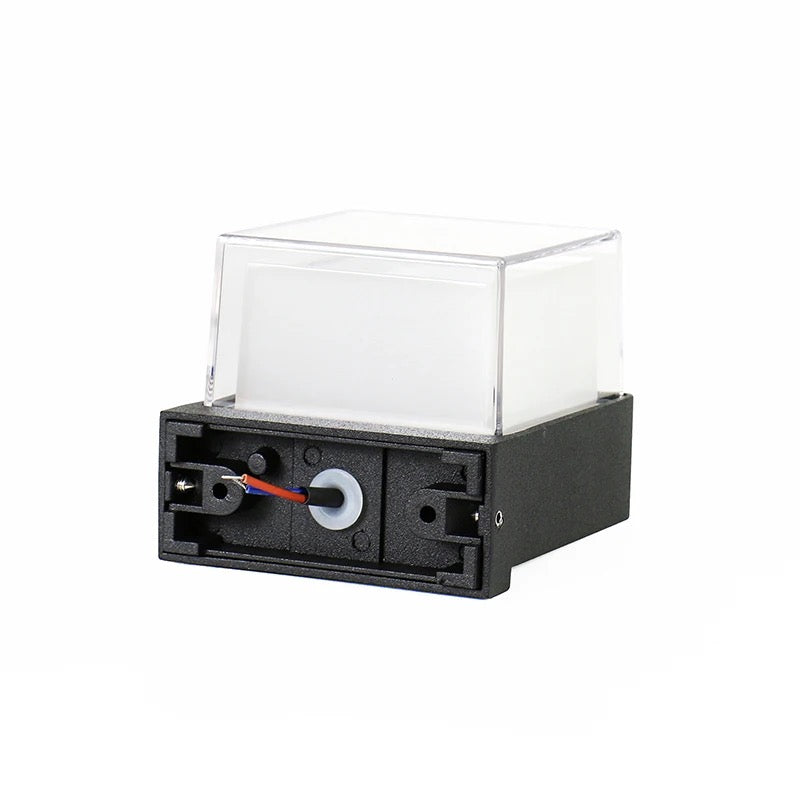 blissbells IP65 5W Acraylic Round Up Down Model Outdoor Latest Up Down Wall Mounted Light, (Warm White) Pack of 1