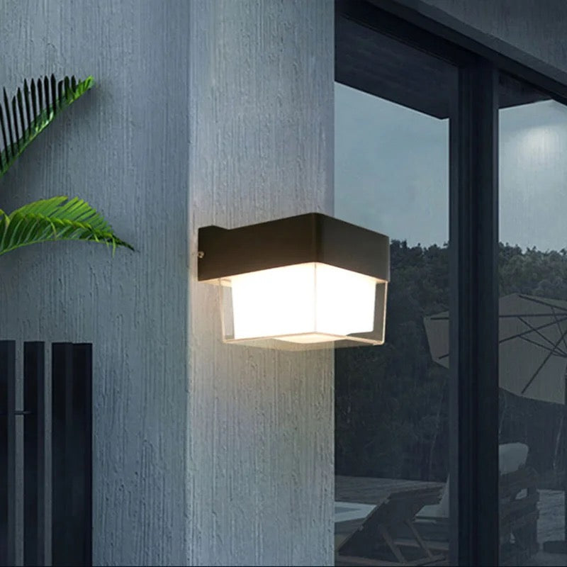 blissbells IP65 5W Acraylic Round Up Down Model Outdoor Latest Up Down Wall Mounted Light, (Warm White) Pack of 1