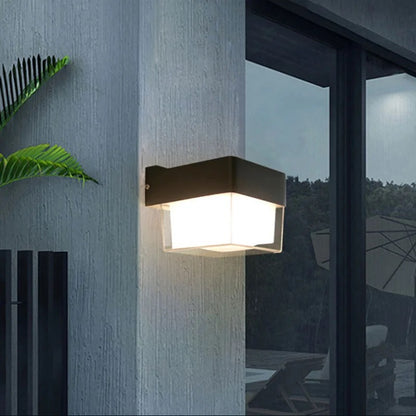 blissbells IP65 5W Acraylic Round Up Down Model Outdoor Latest Up Down Wall Mounted Light, (Warm White) Pack of 1