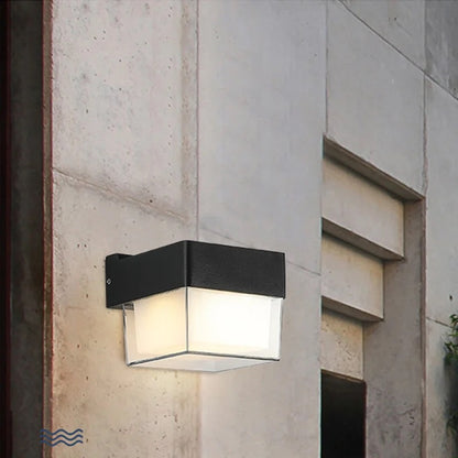 blissbells IP65 5W Acraylic Round Up Down Model Outdoor Latest Up Down Wall Mounted Light, (Warm White) Pack of 1