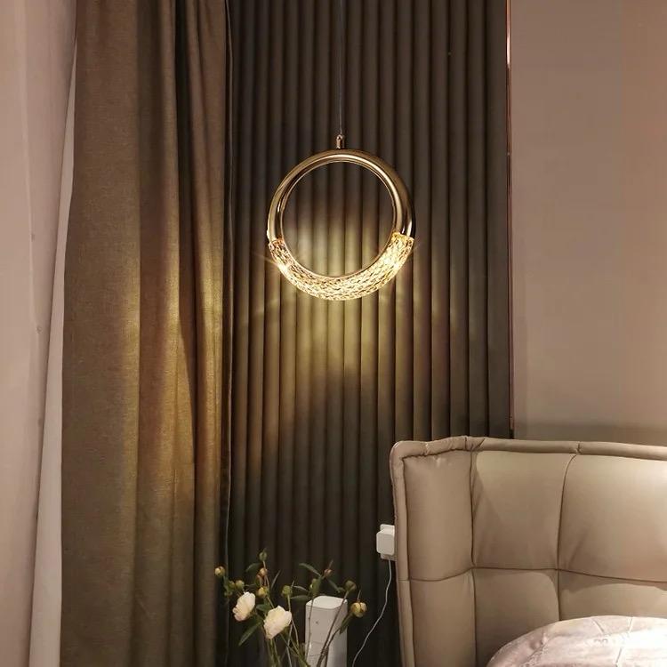 blissbells Crystal Hanging Pendant (Hanging Crystal Ring)