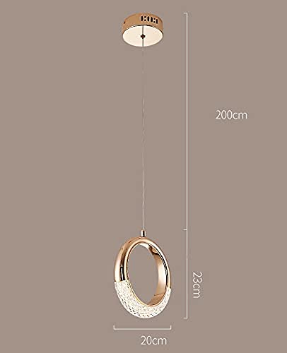 blissbells Crystal Hanging Pendant (Hanging Crystal Ring)