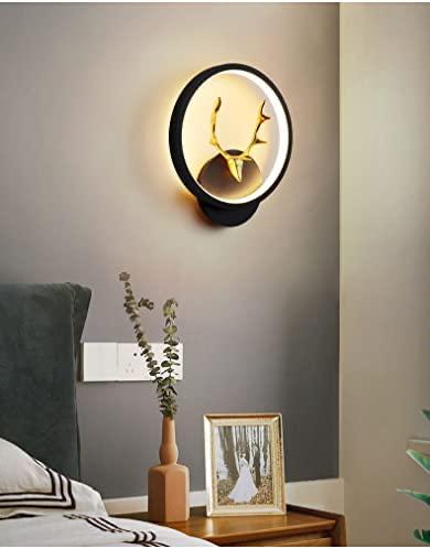 blissbells LED Stag Wall Lamp (Pack 2 Stag Circle)