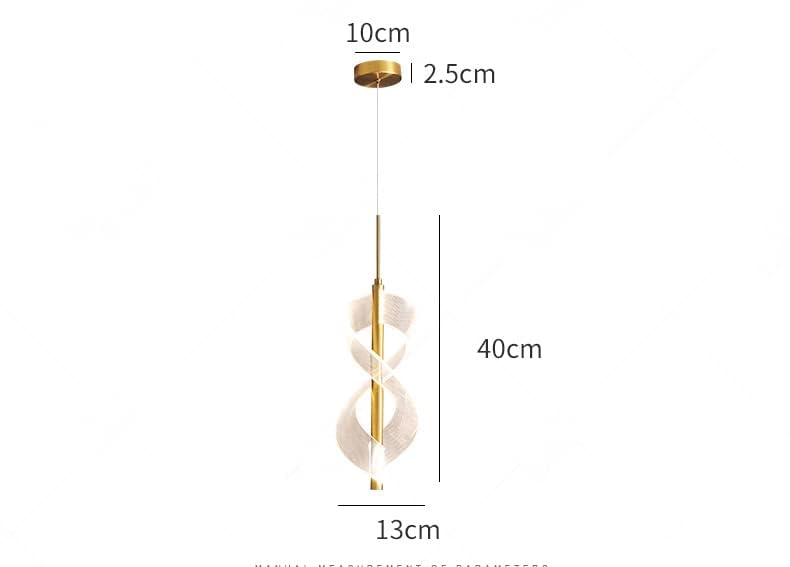 Elegant Infinity LED Pendant Light – Modern Bedroom Lighting