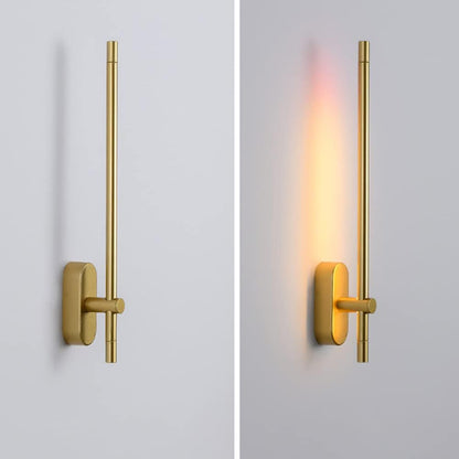 blissbells 10 Watt Gold Arm Wall LED Light (Warm White)