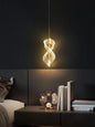Elegant Infinity LED Pendant Light – Modern Bedroom Lighting
