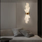Modern Spiral LED Wall Lamp – Gold Finish