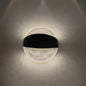 blissbells Modern Spherical Wall Light, LED Ambient Lighting, Black and White Design