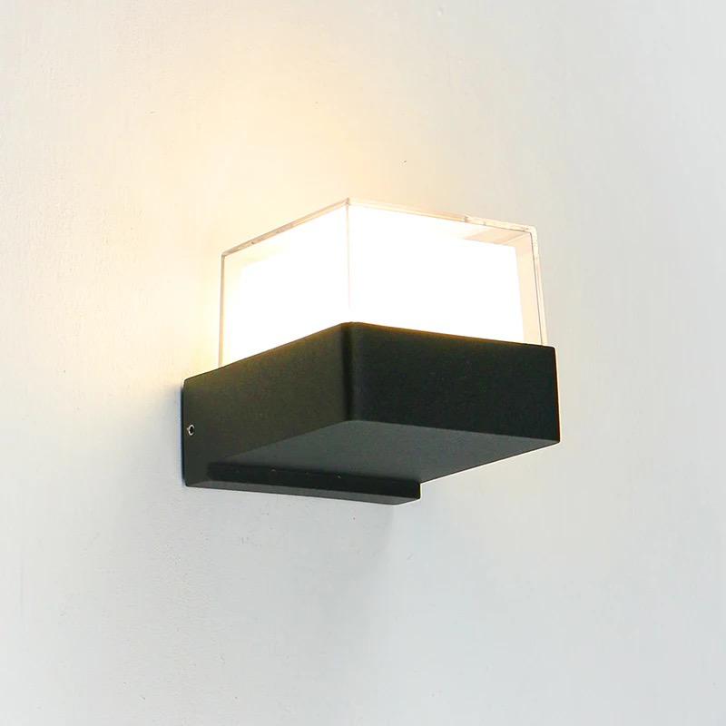 blissbells IP65 5W Acraylic Round Up Down Model Outdoor Latest Up Down Wall Mounted Light, (Warm White) Pack of 1