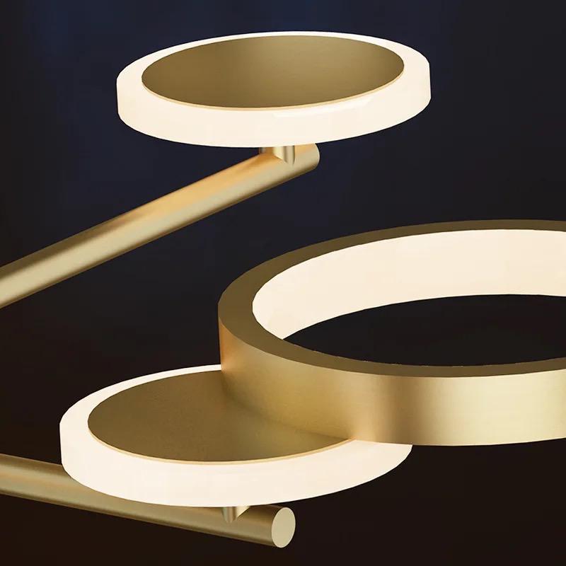 blissbells Decorative LED Wall Lamps (Asymmetrical Ring Light)