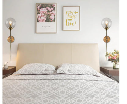 Modern Wall Sconce Light Fixture, Glass Globe Shade, Brass Finish, Long Stem Design