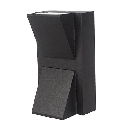 blissbells 10W IP65 Waterproof Lamp K Shape Fancy Wall Light for Wall Up & Down Wall Lamps - Outdoor Wall Lights for Elevation,Garden & Patio Lights - (Warm White) Pack of 1