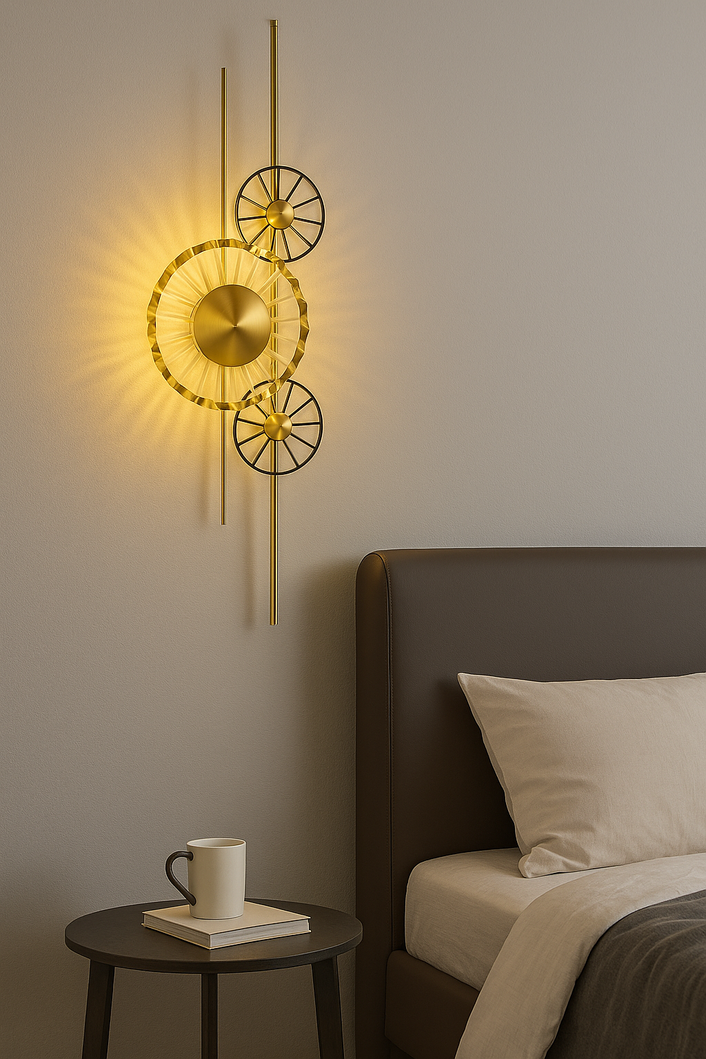 Luxury Artistic Wall Light – Modern Decorative LED Wall Lamp for Living Room, Bedroom & Hallway