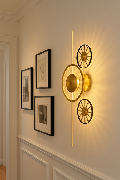 Luxury Artistic Wall Light – Modern Decorative LED Wall Lamp for Living Room, Bedroom & Hallway