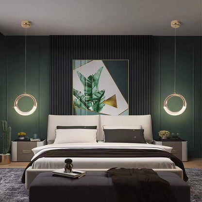 blissbells Crystal Hanging Pendant (Hanging Crystal Ring)