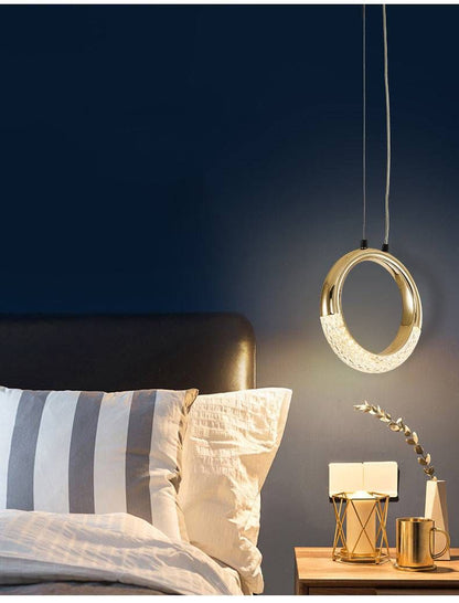 blissbells Crystal Hanging Pendant (Hanging Crystal Ring)