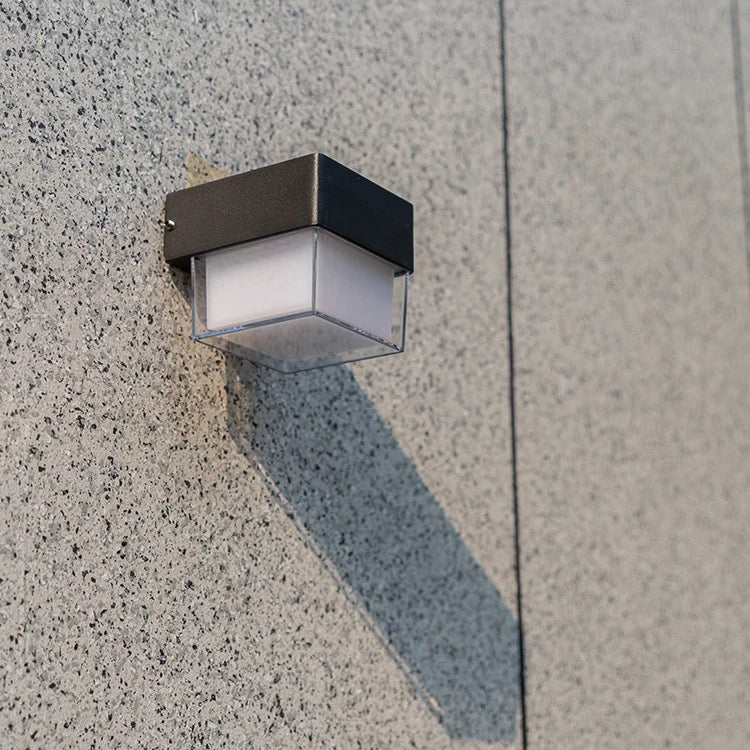 blissbells IP65 5W Acraylic Round Up Down Model Outdoor Latest Up Down Wall Mounted Light, (Warm White) Pack of 1