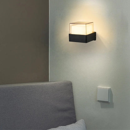 blissbells IP65 5W Acraylic Round Up Down Model Outdoor Latest Up Down Wall Mounted Light, (Warm White) Pack of 1