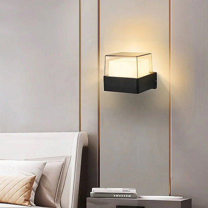 blissbells IP65 5W Acraylic Round Up Down Model Outdoor Latest Up Down Wall Mounted Light, (Warm White) Pack of 1